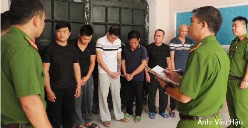 Các đối tượng tổ chức đánh bạc lên đến hơn 6,6 tỷ đồng.