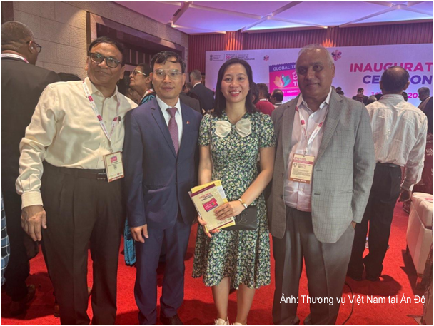 Thương vụ Việt Nam tham dự khai mạc và làm việc với Ban tổ chức Bharat Tex 2026.