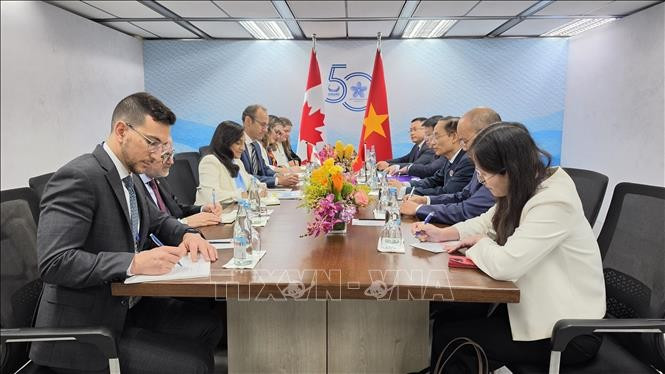 Quang cảnh cuộc gặp. Ảnh TTXVN. 28.jpg