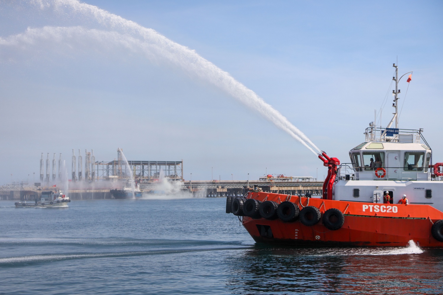 BSR nâng cao khả năng ứng phó trước các tình huống khẩn cấp tại Cảng Jetty - NMLD Dung Quất BSR nâng cao khả năng ứng phó trước các tình huống khẩn cấp tại Cảng Jetty - NMLD Dung Quất