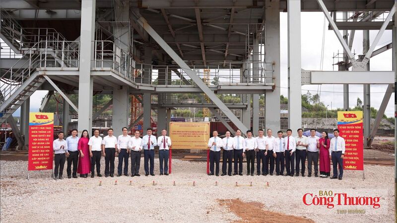 Hiện dự án Nhà máy Nhiệt điện Mông Dương đã hoàn thành trên 70% tiến độ.