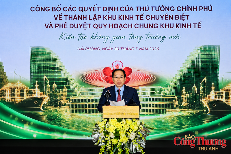 Phó Thủ tướng Lê Tiến Châu phát biểu tại sự kiện.