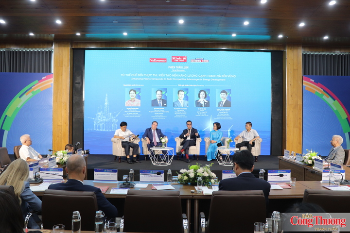 Phiên thảo luận “Từ thể chế đến thực thi: Kiến tạo nền năng lượng cạnh tranh và bền vững”.