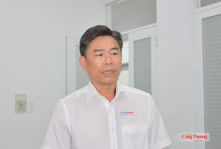 Ông Nguyễn Tiến Dũng, Phó Giám đốc Công ty Điện lực Đất Đỏ (trực thuộc EVNHCMC).