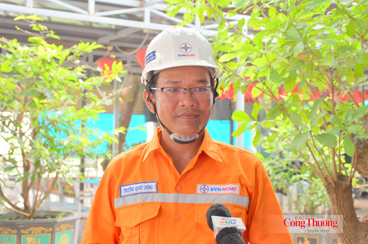 Ông Trương Quốc Dũng, Tổ trưởng Tổ quản lý lưới điện 3, Công ty Điện lực Đất Đỏ.