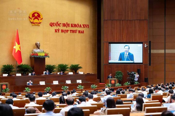 Ngày 23/10, Quốc hội khoá XVI tiếp tục chương trình Kỳ họp thứ Hai. Ảnh: Quochoi.vn