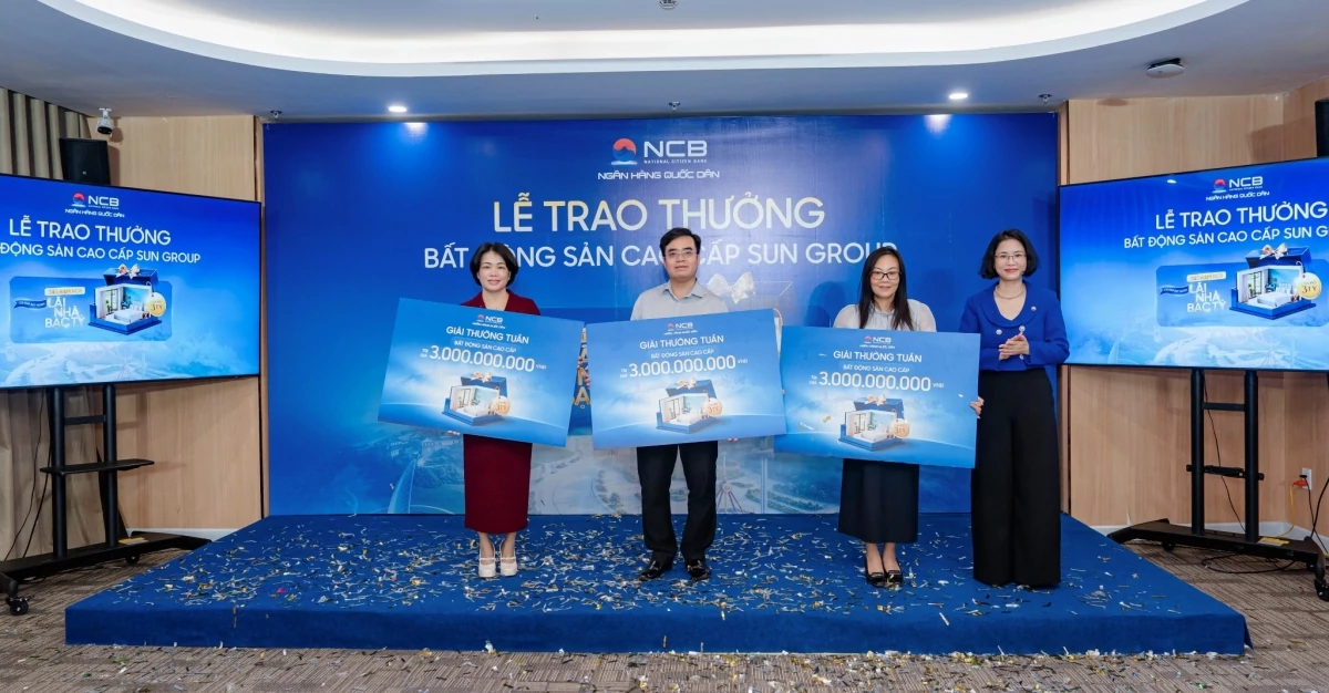 NCB ra mắt sản phẩm tiết kiệm NCB Signature Savings với các đặc quyền hàng đầu thị trường và tặng bất động sản cao cấp cho khách hàng may mắn NCB